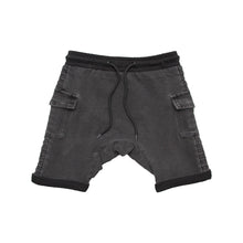 Grey Wash Versa Shorts