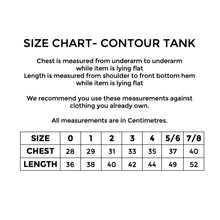 Black Contour Tank